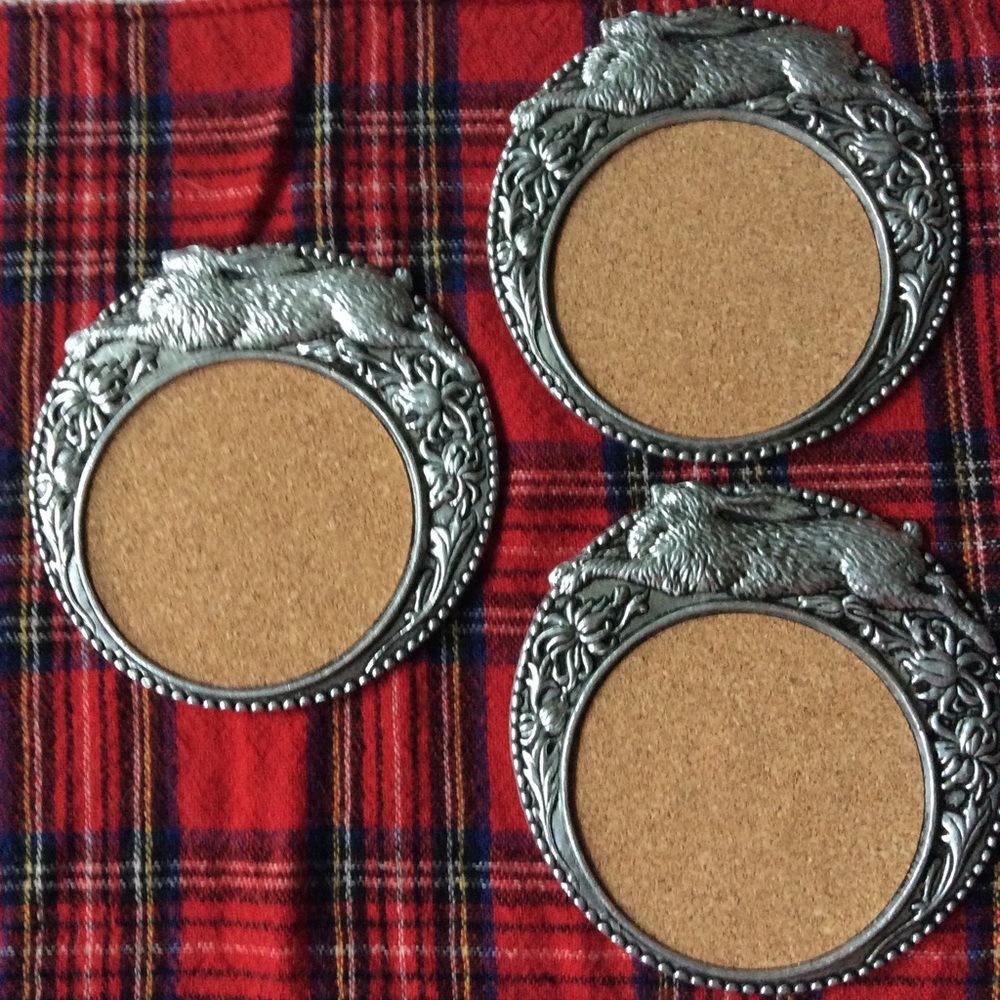 Vintage: Arthurs Court Rabbit {Hare} Coasters 6 - Picture 2 of 13